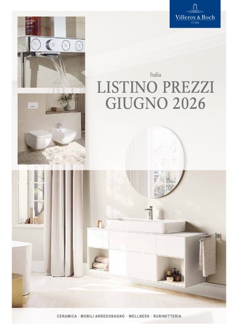 Villeroy&Boch - Listino prezzi Giugno 2026