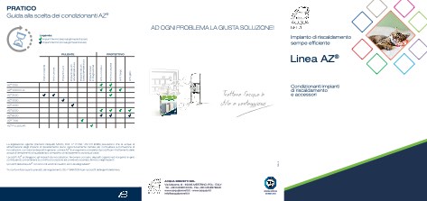 Acqua Brevetti - 目录 LINEA AZ