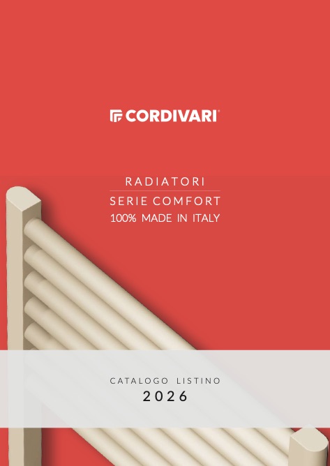 Cordivari - Listino prezzi Radiatori | Serie Comfort
