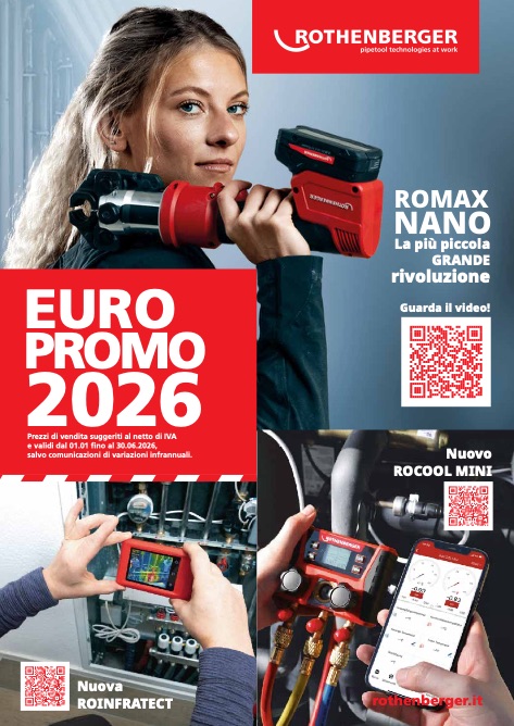 Rothenberger - Listino prezzi EUROPROMO 2026 - I Semestre