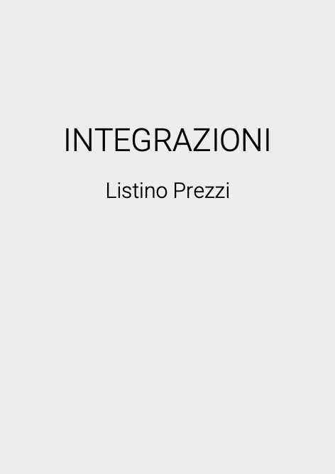 Aldes - Listino prezzi INTEGRAZIONI