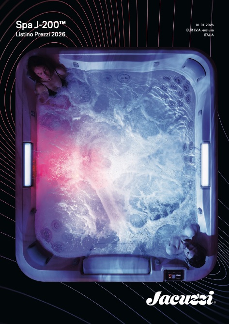 Jacuzzi - Listino prezzi Spa Swim Spa J-200