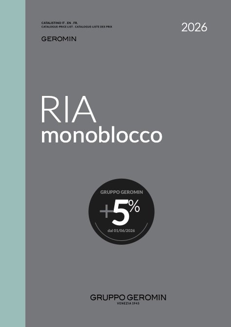 Hafro - Geromin - Listino prezzi Monoblocco RIA