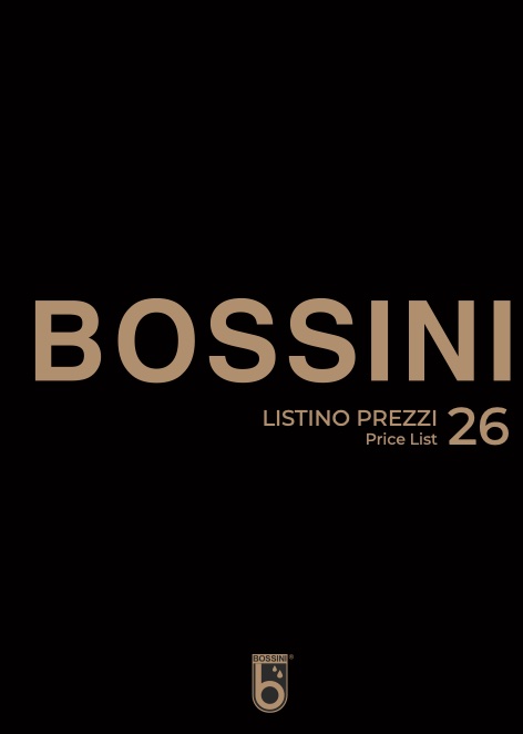 Bossini - Listino prezzi 2026