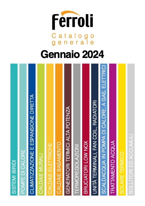 Ferroli - 目录 Gennaio 2024