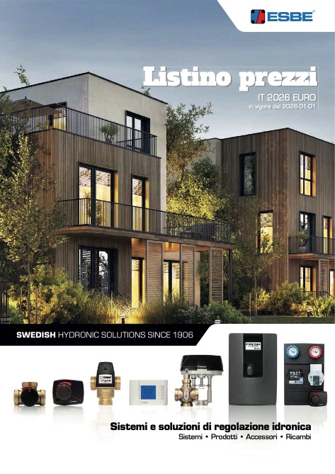 Esbe - Preisliste 2026