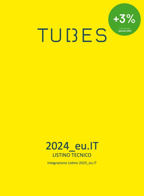 Tubes - 价目表 Integrazione 2024 (rev. 01/2025)