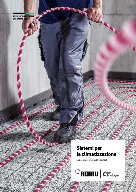 Rehau - Listino prezzi Sistemi per la climatizzazione