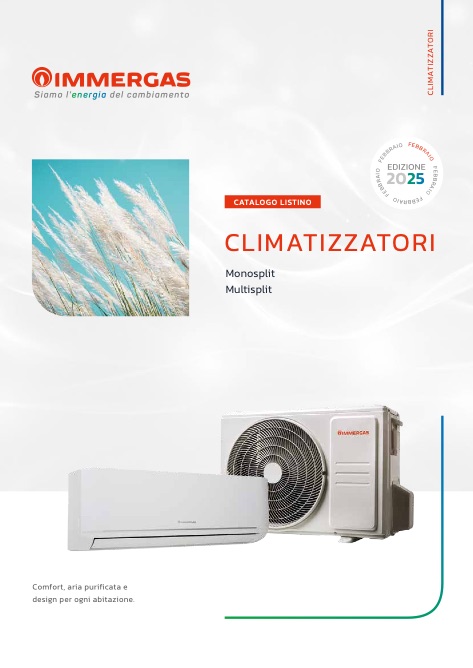 Immergas - 价目表 Climatizzatori 2025