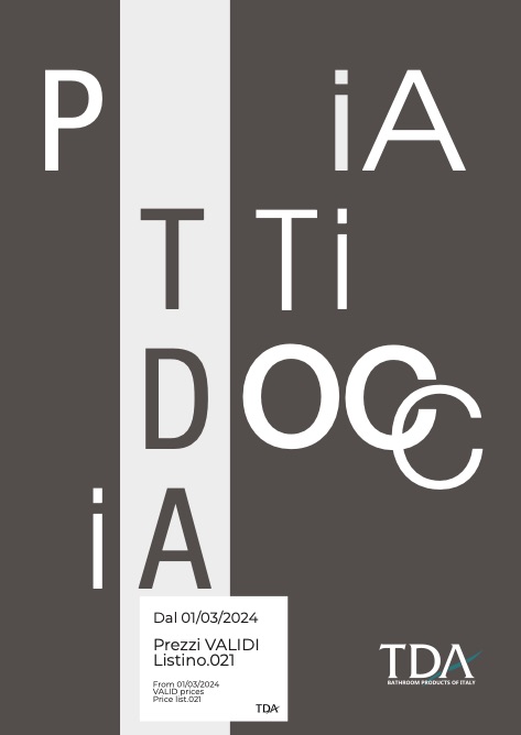 Tda - 价目表 Piatti Doccia