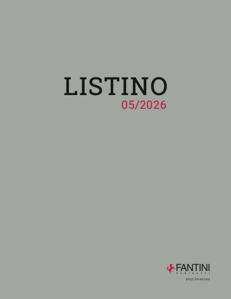 Fantini - Lista de precios 05/2026