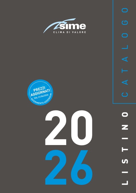 Sime - Listino prezzi Giugno 2026