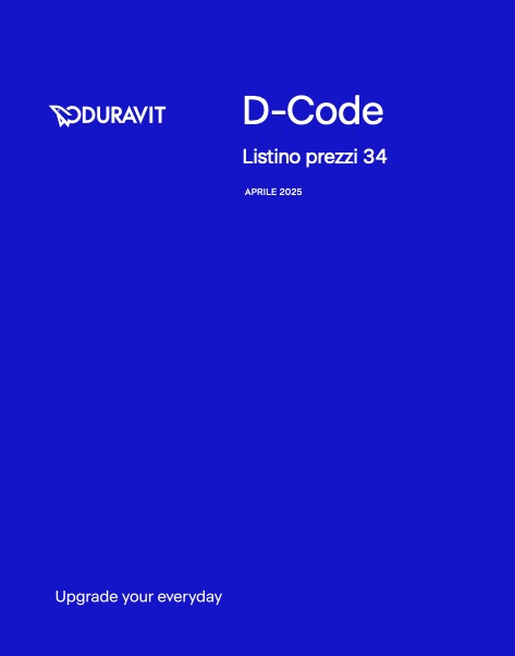 Duravit - 价目表 D-Code