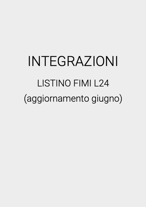 Fimi - Listino prezzi INTEGRAZIONI