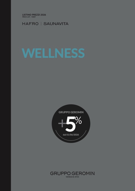 Hafro - Geromin - Listino prezzi Wellness
