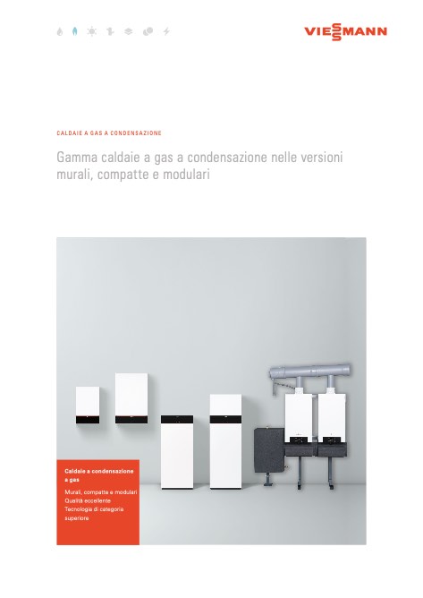 Viessmann - 目录 Caldaie a condensazione a gas