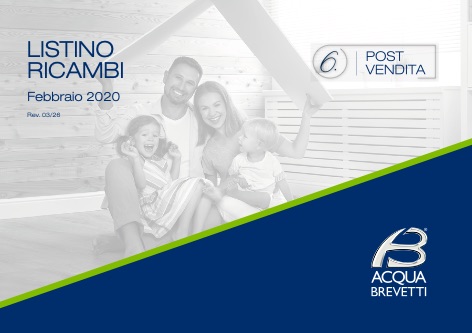 Acqua Brevetti - Listino prezzi RICAMBI_Rev.03.26