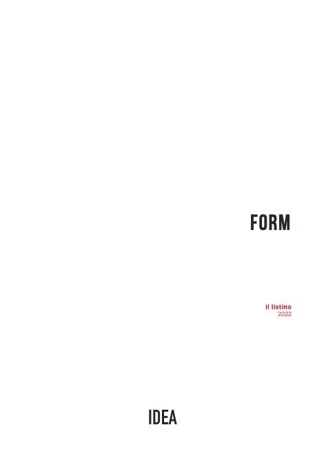 Idea Group - 价目表 Form