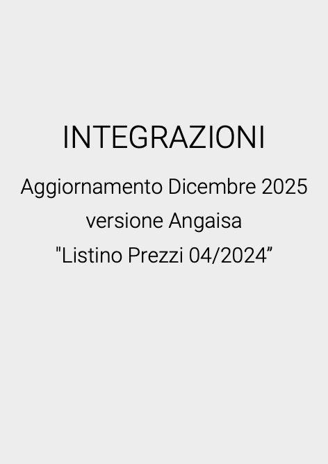 Immergas - Liste de prix INTEGRAZIONI