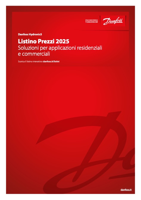 Danfoss - 价目表 Soluzioni per applicazioni residenziali e commerciali