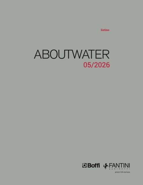 Fantini - Lista de precios ABOUTWATER
