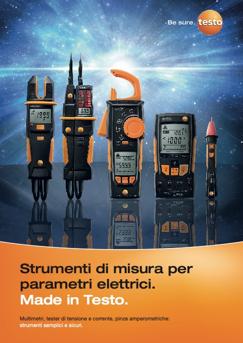 Testo - Catalogo Strumenti di misura per parametri elettrici