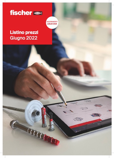 Fischer - Listino prezzi Giugno 2022 (Agg. Luglio 2024)