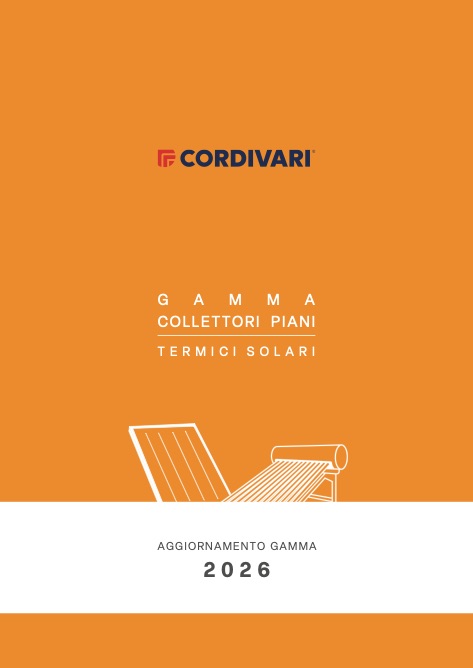Cordivari - Price list Gamma Collettori Termici Solari