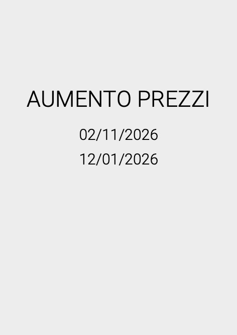 River - Listino prezzi AUMENTO PREZZI