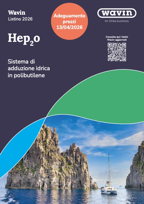 Wavin - Listino prezzi Hep₂O Aprile 2026