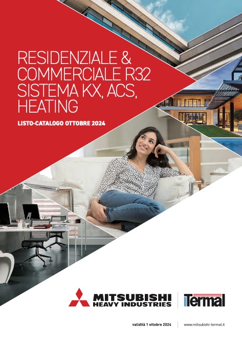 Mitsubishi Heavy Industries - Listino prezzi Residenziale&Commerciale ACS, Heating