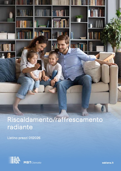 Sabiana - Listino prezzi Sistemi radianti