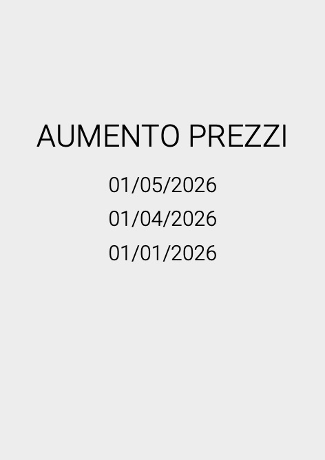 Giacomini - Listino prezzi AUMENTO PREZZI