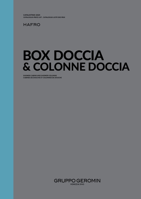 Hafro - Geromin - Listino prezzi Box Doccia & Colonne Doccia