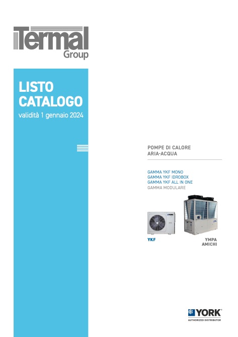 Mitsubishi Heavy Industries - Listino prezzi York