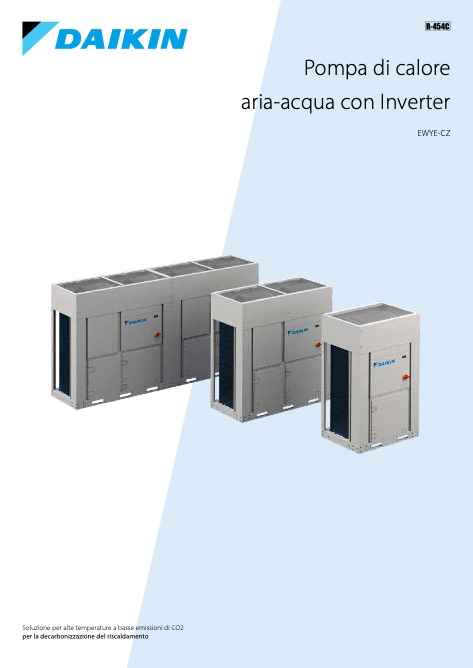 Daikin Riscaldamento - Каталог Pompe di calore aria-acqua inverter