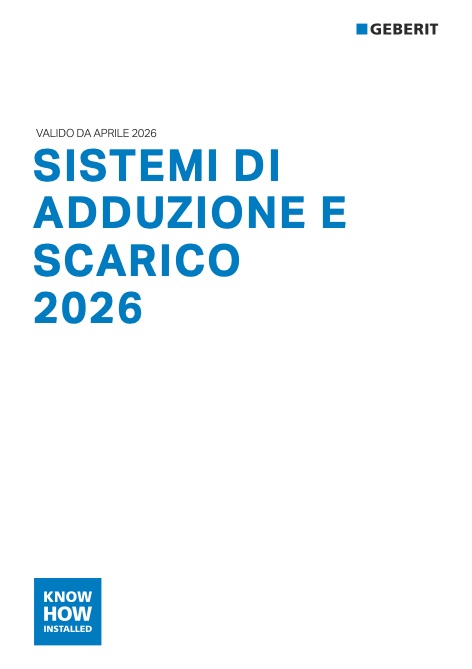 Geberit - Listino prezzi Adduzione e scarico