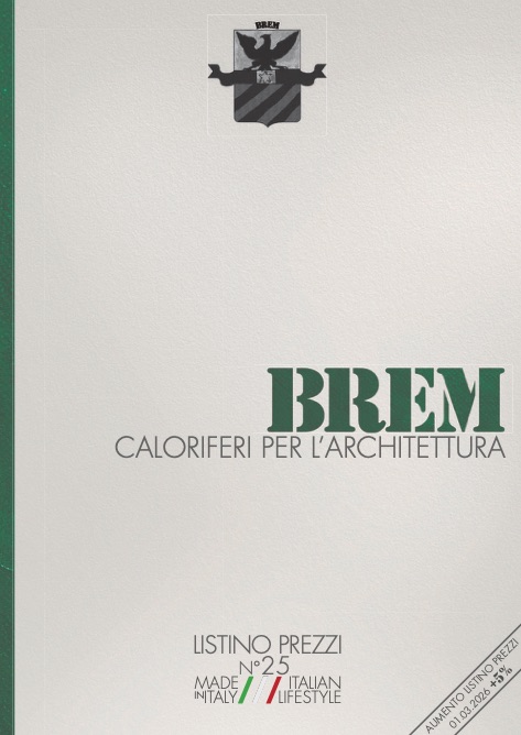 Brem - Listino prezzi N° 25 (Rev. 03.2026)