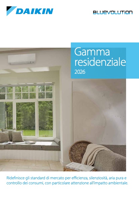 Daikin - Catalogo Bluevolution Gamma Residenziale