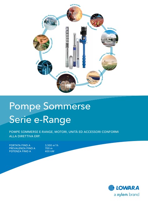 Xylem Lowara - 目录 Pompe Sommerse