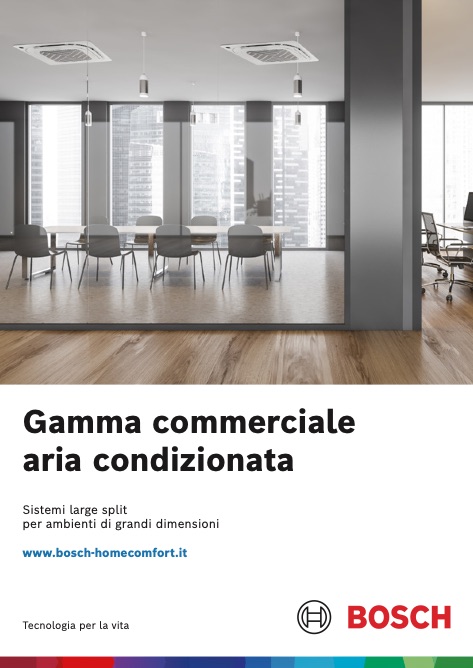 Bosch Termotecnica - 目录 Gamma commerciale aria condizionata