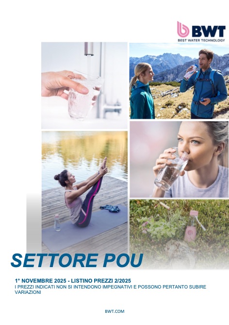 Bwt - Прайс-лист Settore POU