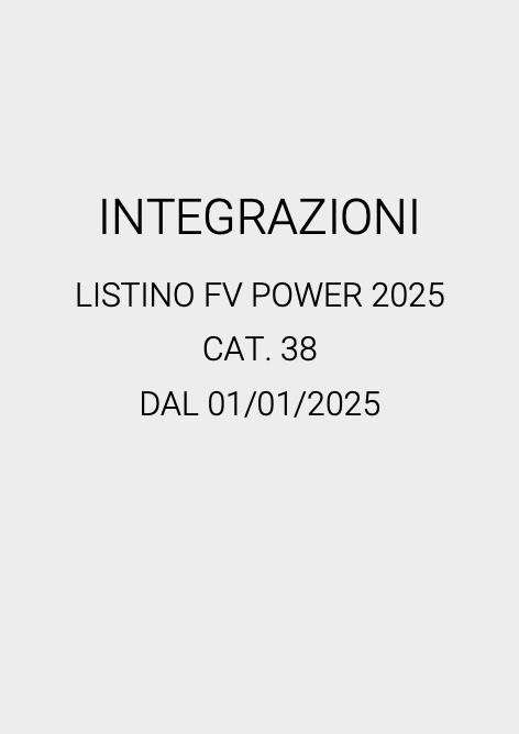 Tecnosystemi - Listino prezzi INTEGRAZIONI