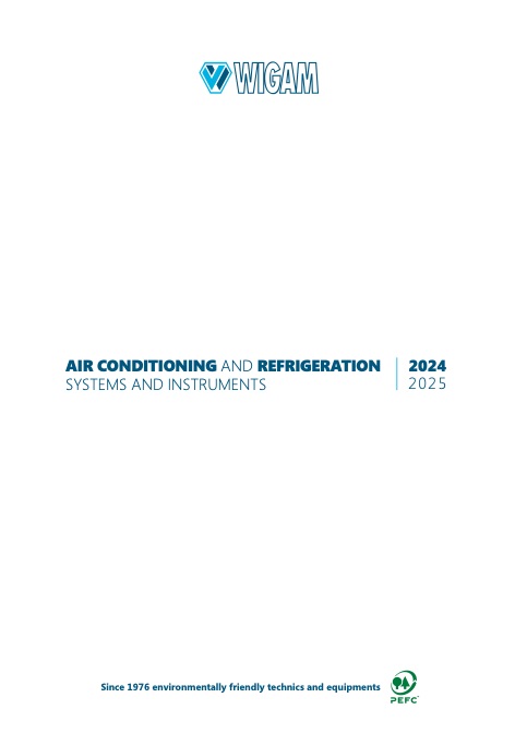 Wigam - 目录 Air Conditioning and Refrigeration Systems and Instruments 2024-2025