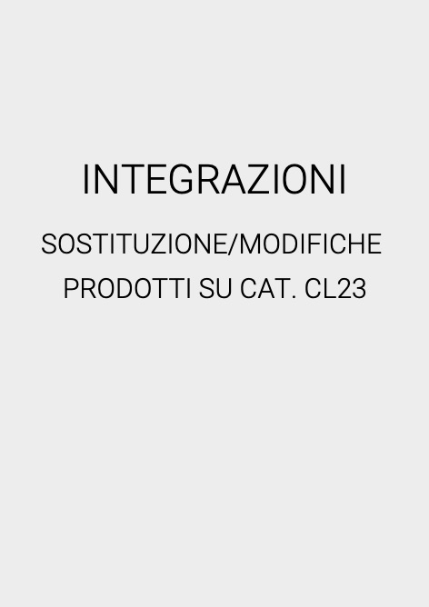 Idral - Preisliste INTEGRAZIONI