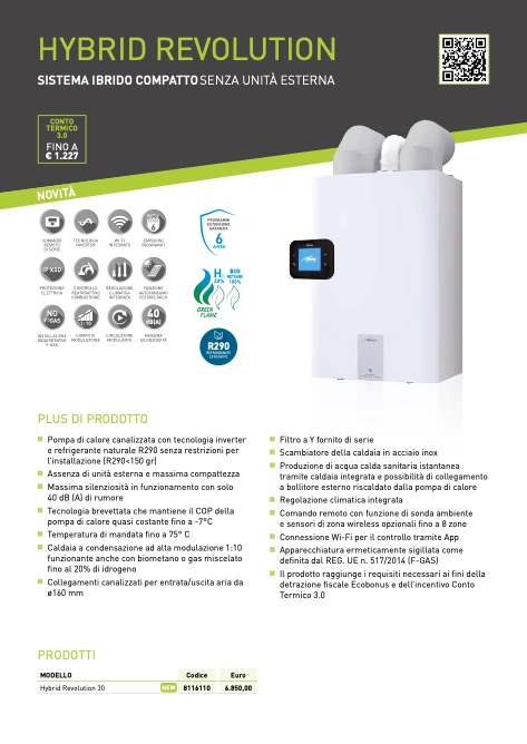 Sime - Price list Hybrid Revolution