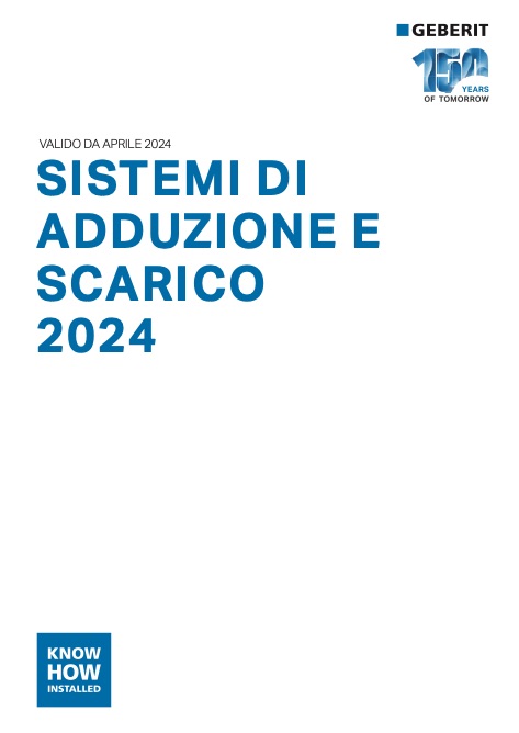 Geberit - Listino prezzi Adduzione e scarico