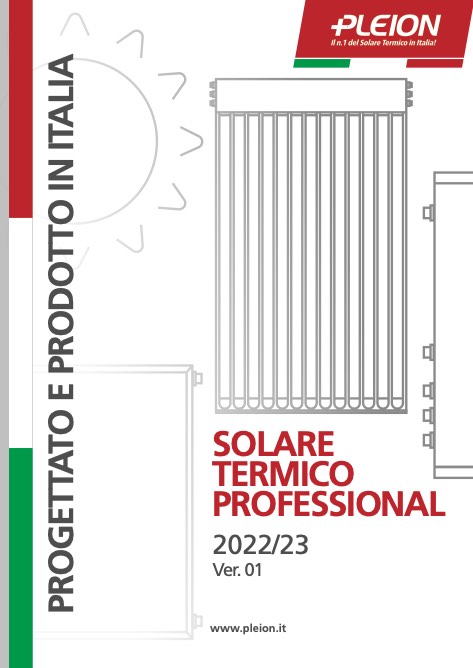 Pleion - Listino prezzi SOLARE TERMICO PROFESSIONAL (ver.01)