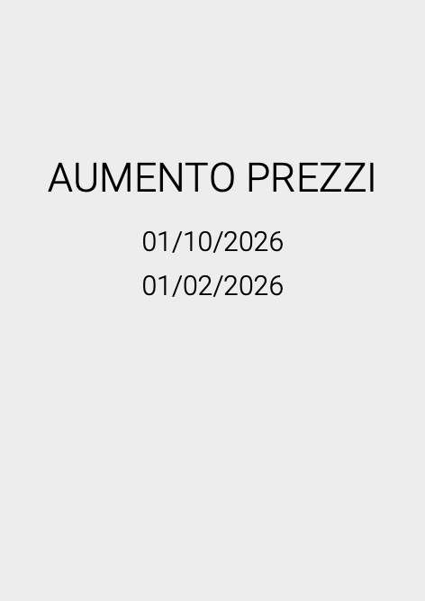 Luxor - Listino prezzi AUMENTO PREZZI