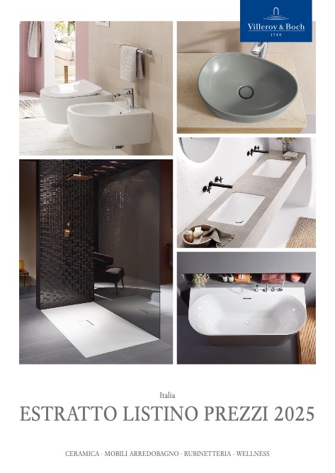 Villeroy&Boch - 价目表 Estratto 2025